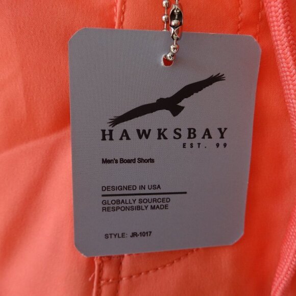 Hawks Bay men's swim/board shorts 36" waist NWT, Velcro & tie closure, - Picture 2 of 9